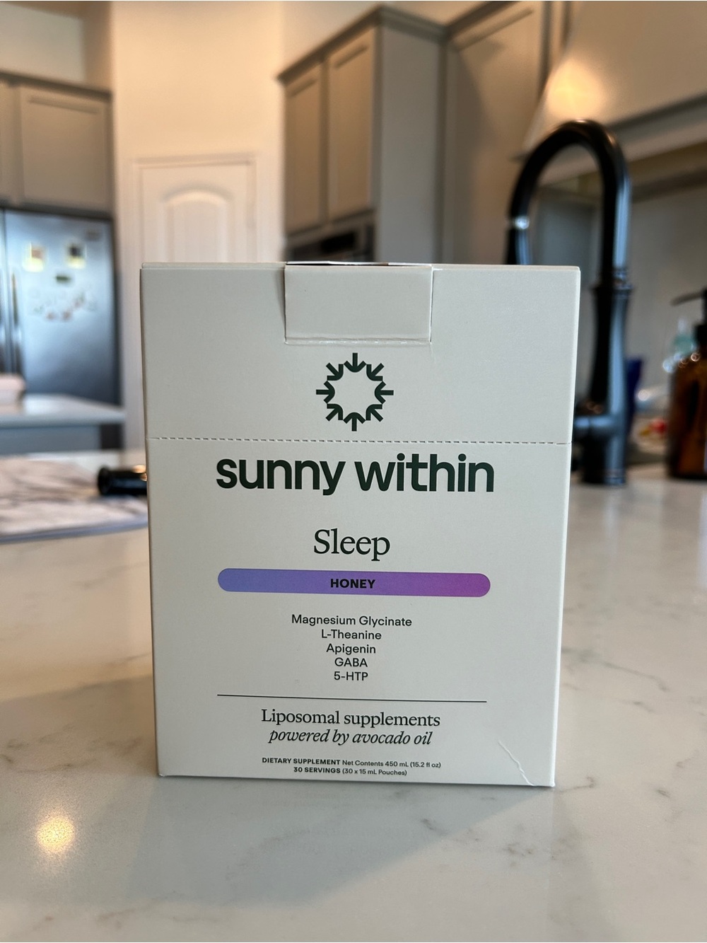 Sunny Within Sleep Honey Liposomal Supplement